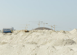 Louvre Abu Dhabi, Saadiyat Island. UAE, 2014. Photography Dominik Hellmut Wolf