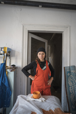 Jana Slaby, 2020 Photography Dominik Hellmut Wolf Leipzig