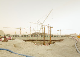 Louvre Abu Dhabi, Saadiyat Island. UAE, 2014. Photography Dominik Hellmut Wolf